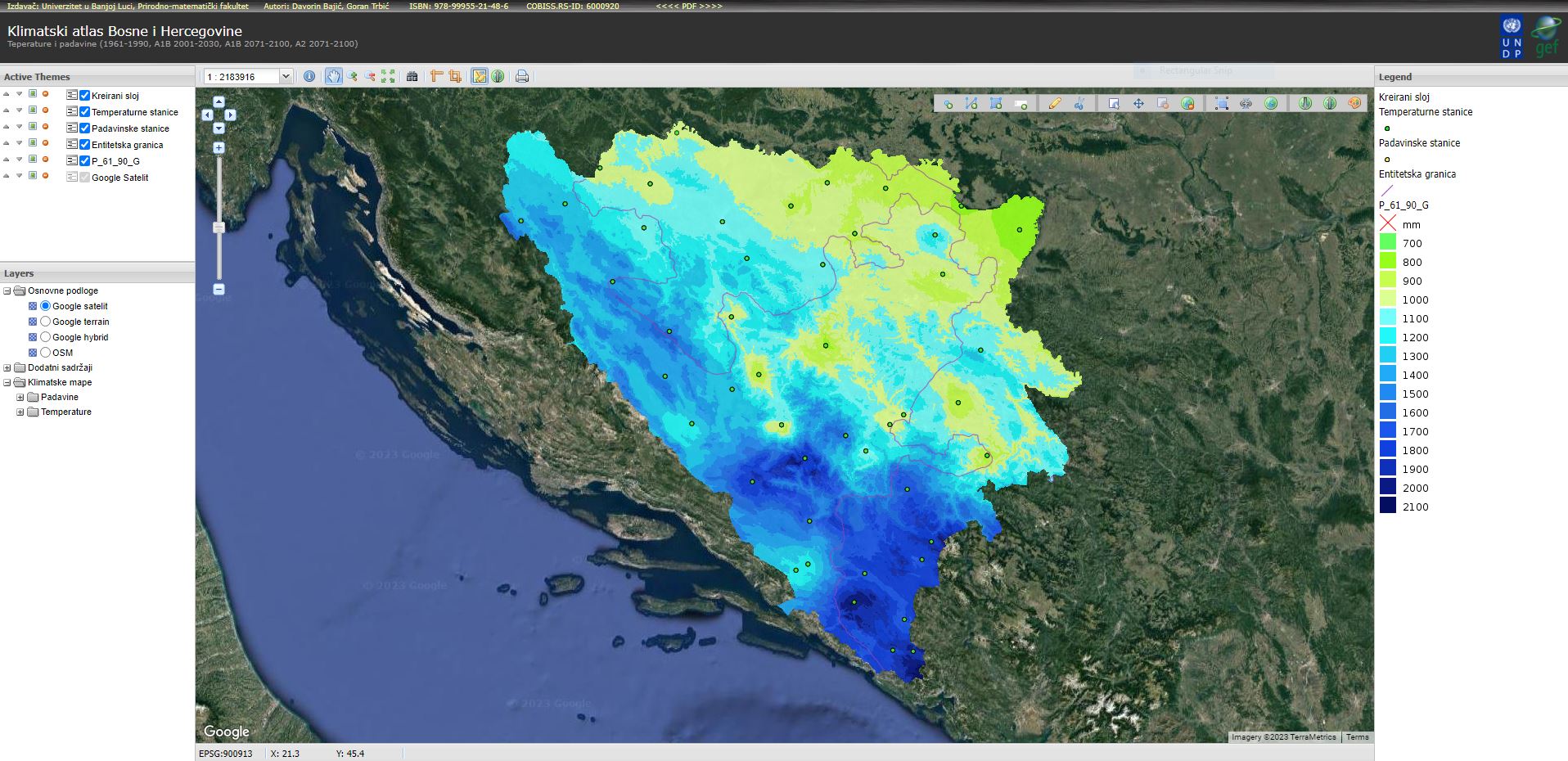 Klimatski atlas BIH